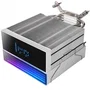 Mars Gaming Refrigeración CPU A-RGB MCPU-LCD Blanco 120mm ARGB 6 Heatpipes TDP 300W Intel AMD